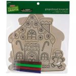 Navidad - Gingerbread House Wood Craft Kit - 2